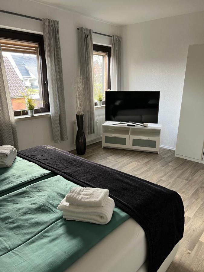 Ferien-Whg Stuenkel Nahe Steinhuder Meer Mit Garten Und Balkon Luaran gambar
