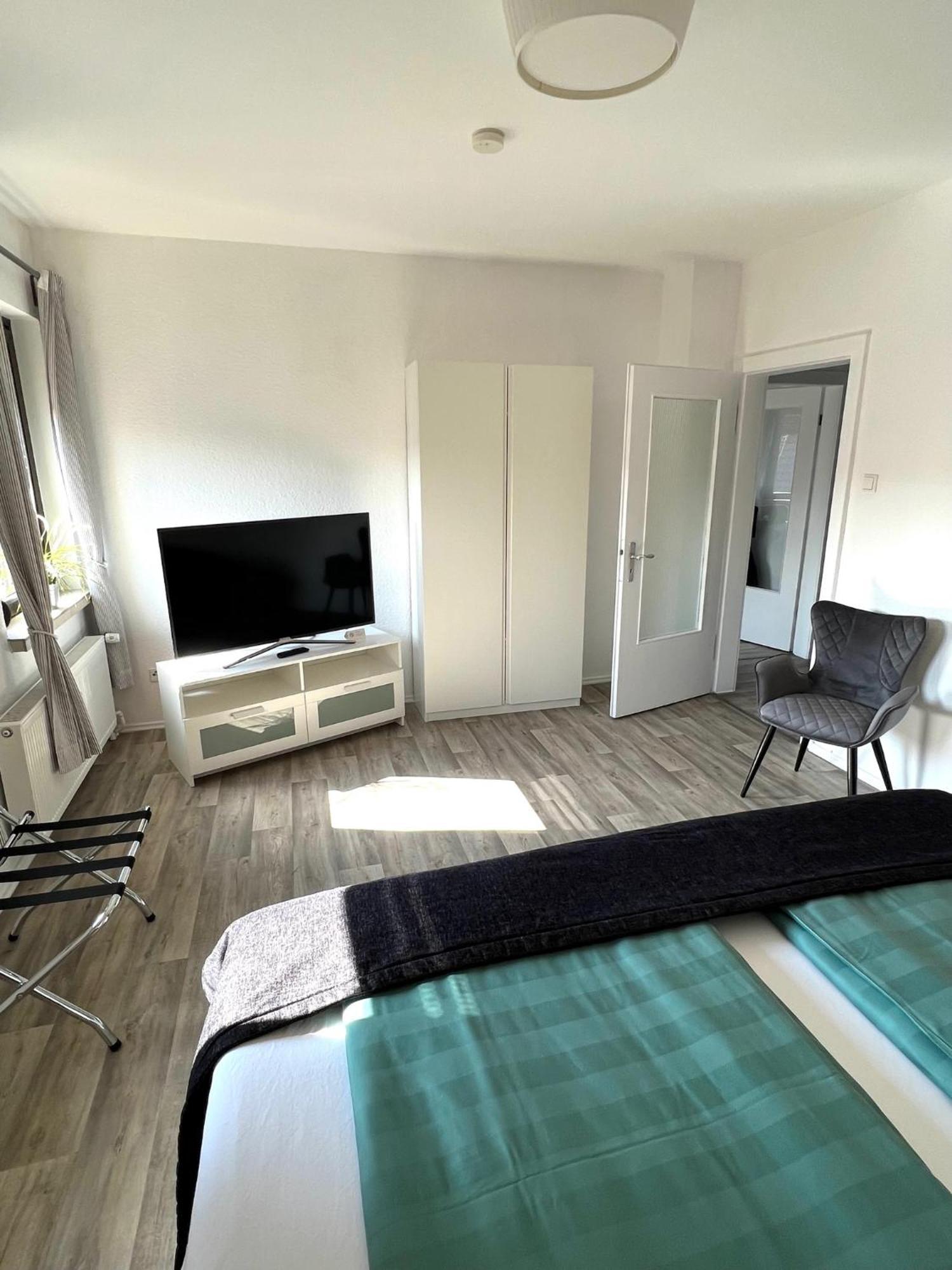 Ferien-Whg Stuenkel Nahe Steinhuder Meer Mit Garten Und Balkon Luaran gambar