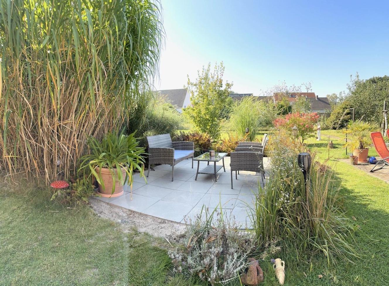 Ferien-Whg Stuenkel Nahe Steinhuder Meer Mit Garten Und Balkon Luaran gambar