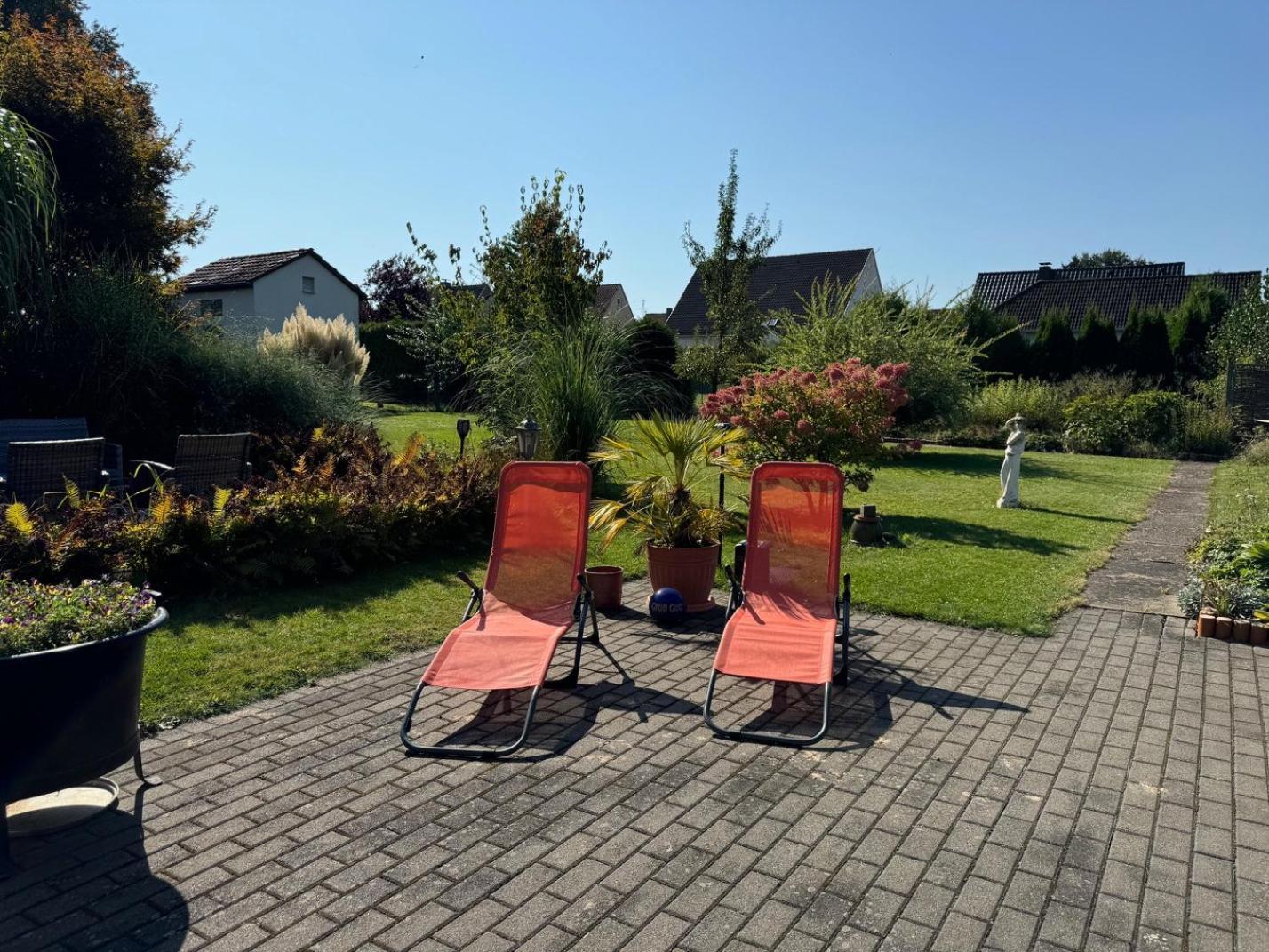 Ferien-Whg Stuenkel Nahe Steinhuder Meer Mit Garten Und Balkon Luaran gambar