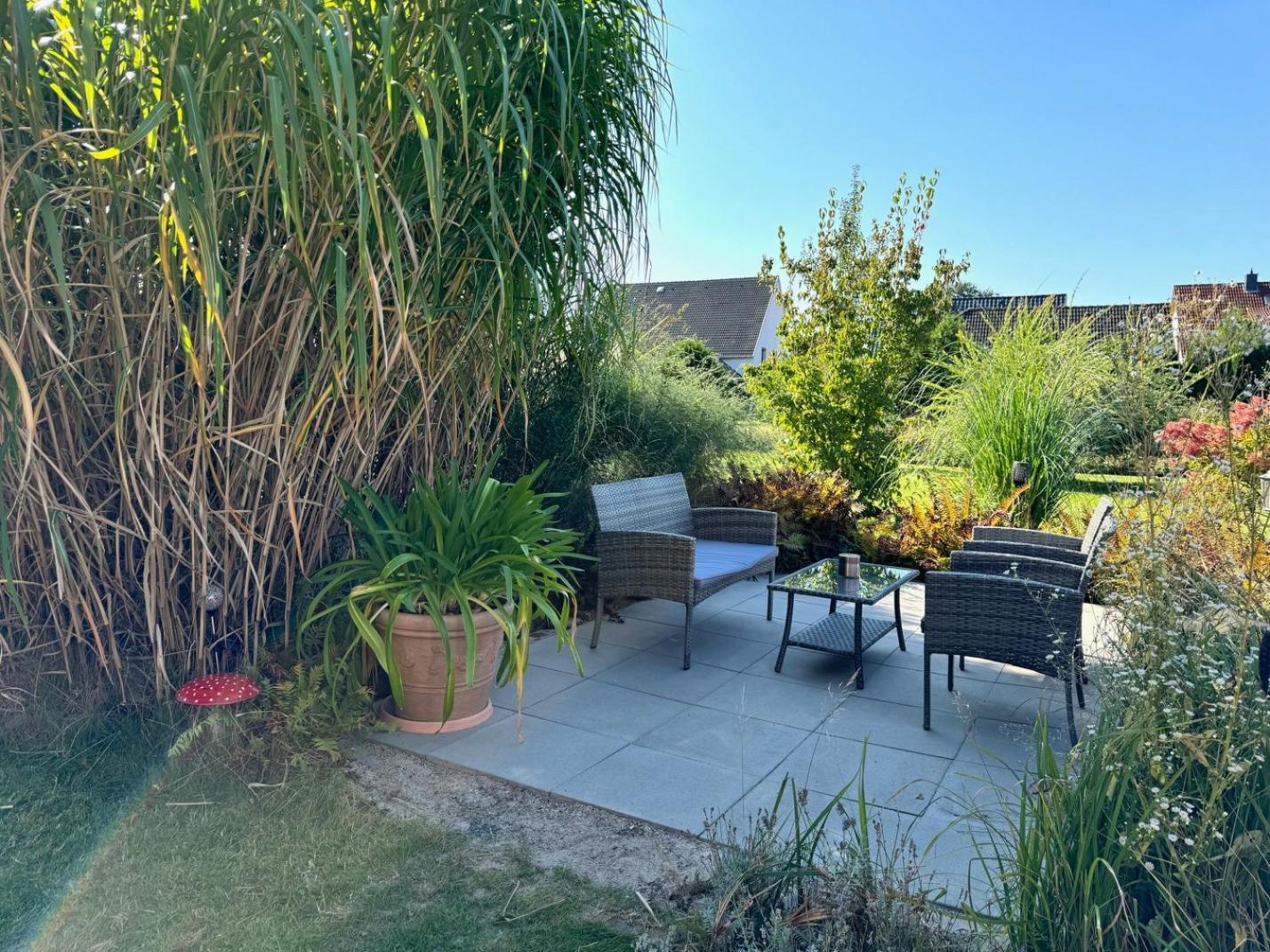 Ferien-Whg Stuenkel Nahe Steinhuder Meer Mit Garten Und Balkon Luaran gambar