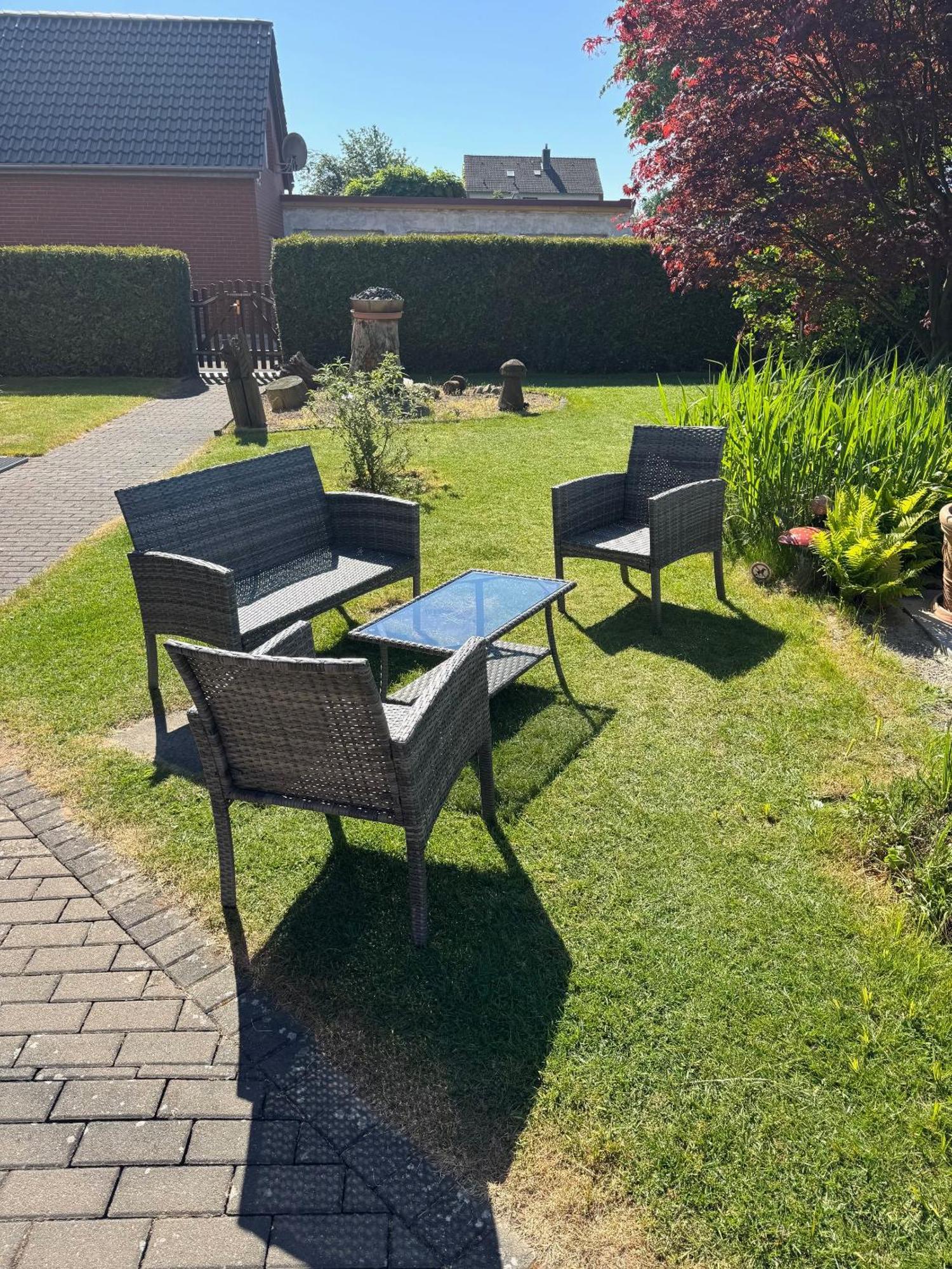 Ferien-Whg Stuenkel Nahe Steinhuder Meer Mit Garten Und Balkon Luaran gambar