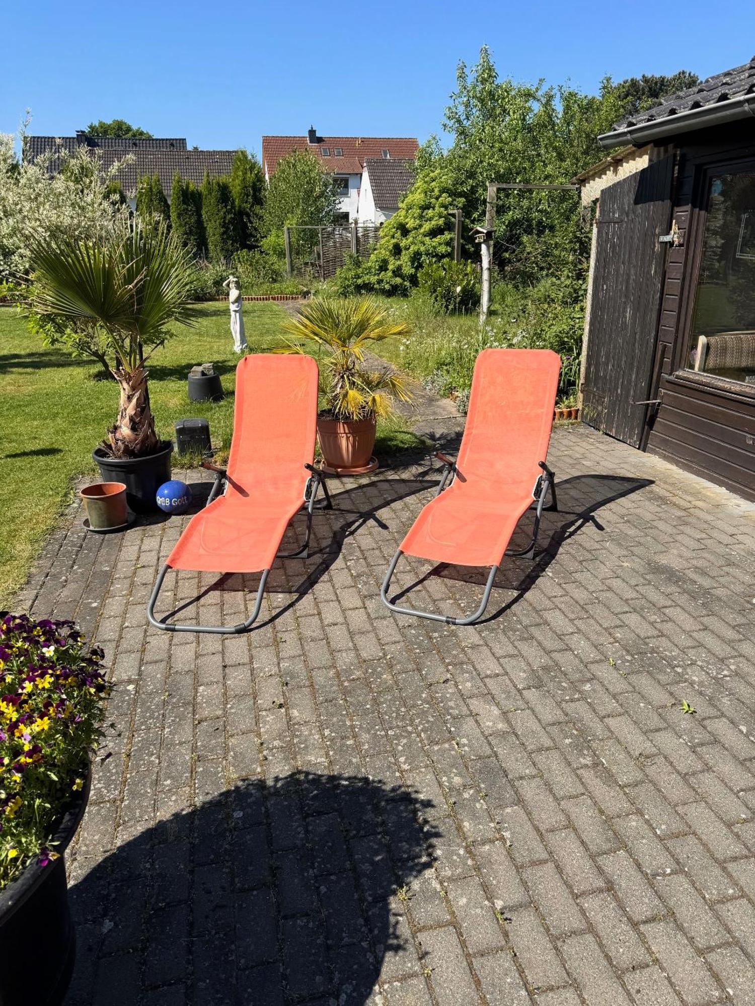 Ferien-Whg Stuenkel Nahe Steinhuder Meer Mit Garten Und Balkon Luaran gambar