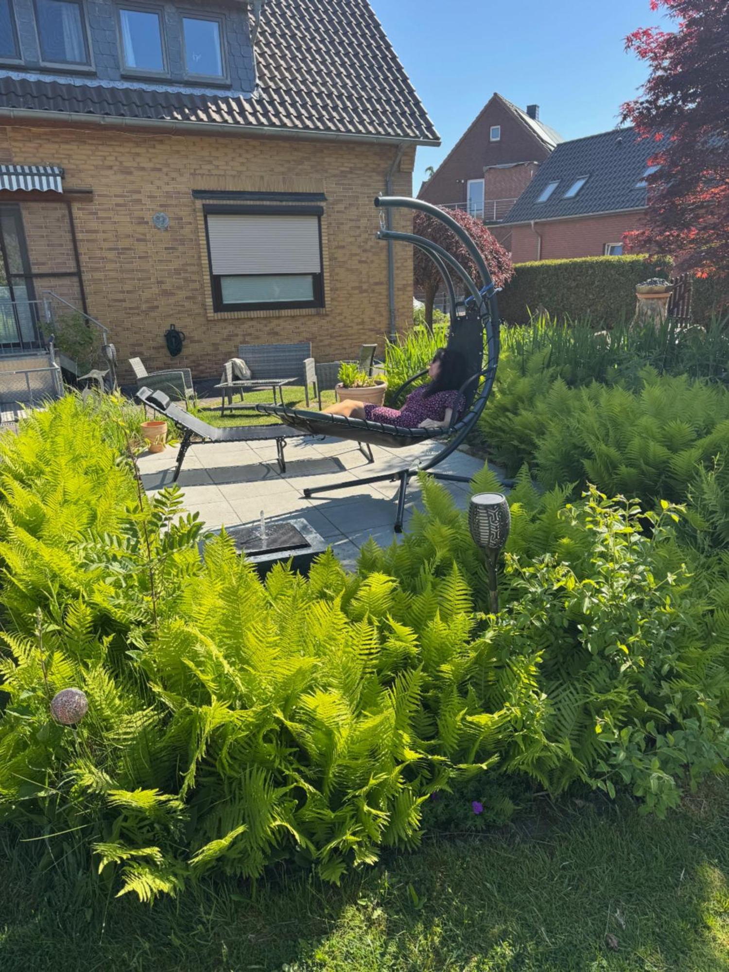 Ferien-Whg Stuenkel Nahe Steinhuder Meer Mit Garten Und Balkon Luaran gambar